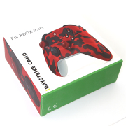 Wireless Game Joysticks Controller with 2.4G Adapter Receiver For Xbox Series X/S Console Windows PC - Camouflage Red