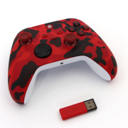 Wireless Game Joysticks Controller with 2.4G Adapter Receiver For Xbox Series X/S Console Windows PC - Camouflage Red 04