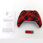 Wireless Game Joysticks Controller with 2.4G Adapter Receiver For Xbox Series X/S Console Windows PC - Camouflage Red 06
