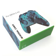 Wireless Game Joysticks Controller with 2.4G Adapter Receiver For Xbox Series X/S Console Windows PC - Camouflage Blue