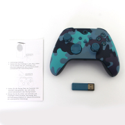 Wireless Game Joysticks Controller with 2.4G Adapter Receiver For Xbox Series X/S Console Windows PC - Camouflage Blue 06
