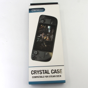 New 3in1 Transparent Crystal Protecting Cover Case for Valve Steam Deck - Clear 02