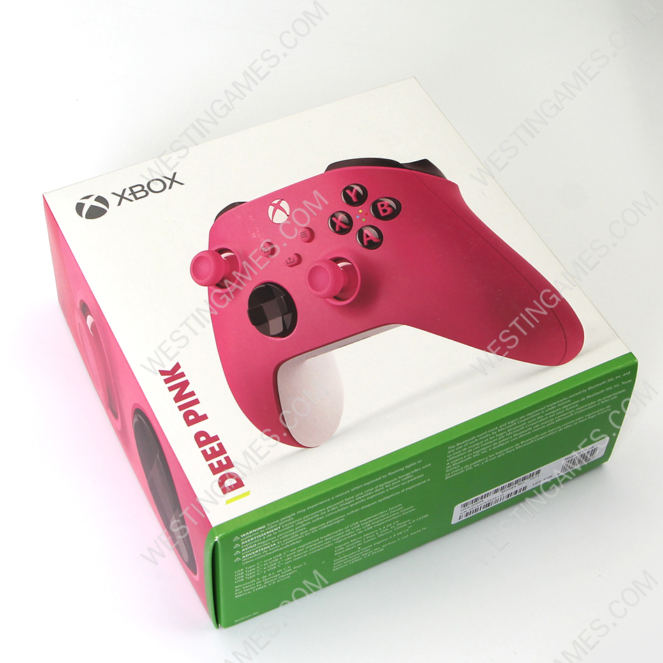 Wireless Bluetooth Gamepad Controller with Packing for XBOX Series S/X Windows PC - Pink OEM A+