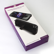 Premium Protective Soft TPU Grip Case with Kickstand and Sticker for Steam Deck Black