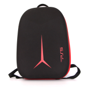 Travel Carrying Case Large Capacity Portable Storage Bag Shockproof Nylon EVA TPU for PS5 PS VR2 Gaming Headset - Black