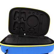 Travel Carrying Case Large Capacity Portable Storage Bag Shockproof Nylon EVA TPU for PS5 PS VR2 Gaming Headset - Blue 04