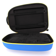 Travel Carrying Case Large Capacity Portable Storage Bag Shockproof Nylon EVA TPU for PS5 PS VR2 Gaming Headset - Blue 05