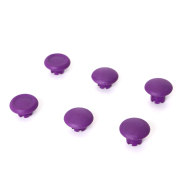 8x Analog Gamepads Rockers Cap Cover Handle Button Grip Part Replacement for PS5 Edge Controller Purple 03