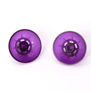8x Analog Gamepads Rockers Cap Cover Handle Button Grip Part Replacement for PS5 Edge Controller Purple 05