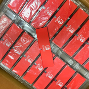 Original Rear Back Metal Kick Stand Replacement for Switch oled Red