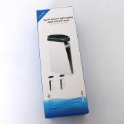 External Host Universal RGB Cooling Fan Dust-proof Top Heat Radiation Fan for PS5 Console - White 02