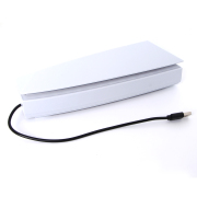 External Host Universal RGB Cooling Fan Dust-proof Top Heat Radiation Fan for PS5 Console - White 04