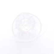 Replacement 3D Analog Top Cover Shell Thumb Stick Cap for PS5 Controller - Clear White 02