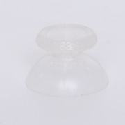 Replacement 3D Analog Top Cover Shell Thumb Stick Cap for PS5 Controller - Clear White 03