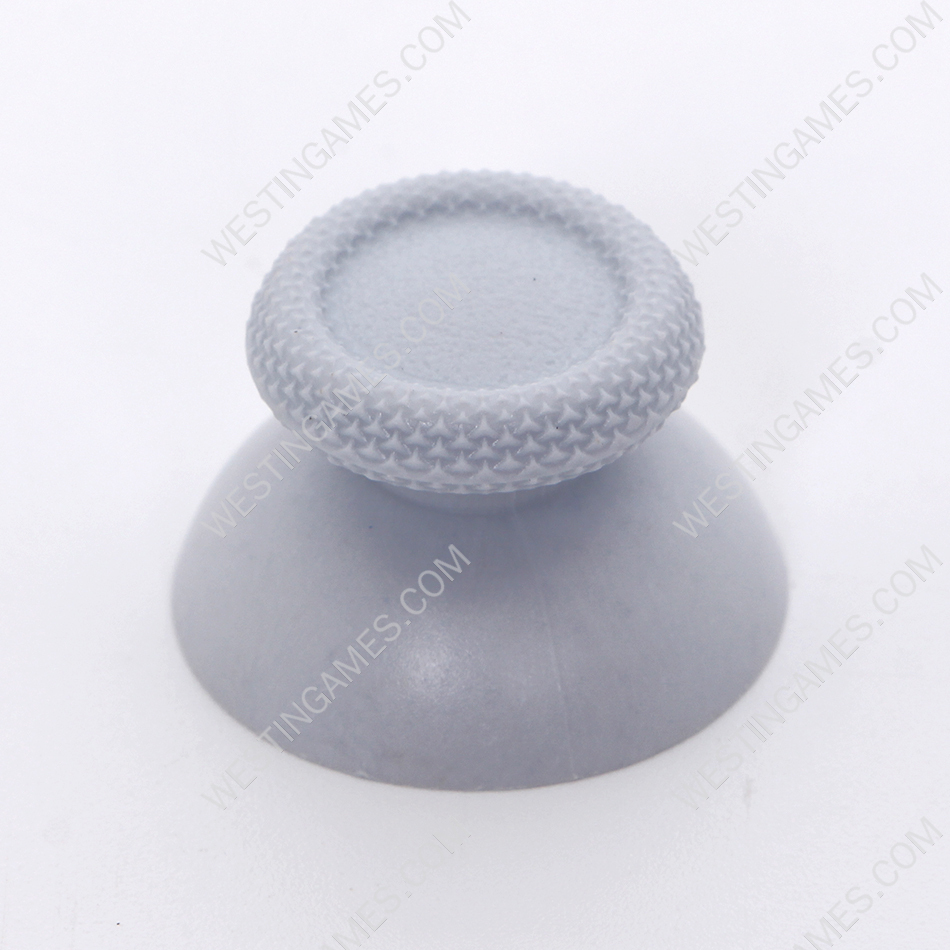 Replacement 3D Analog Top Cover Shell Thumb Stick Cap for PS5 Controller Creamy-white