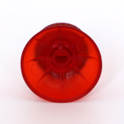 Replacement 3D Analog Top Cover Shell Thumb Stick Cap for PS5 Controller - transparent Red 02