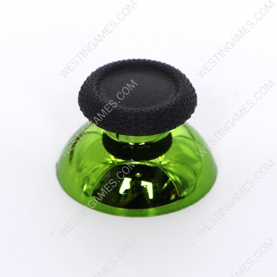 Mirror Chrome 3D Analog Top Cover Shell Thumb Stick Cap for PS5 Controller- Green