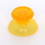 Replacement 3D Analog Top Cover Shell Thumb Stick Cap for PS5 Controller - Clear Yellow