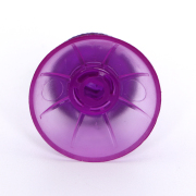Replacement 3D Analog Top Cover Shell Thumb Stick Cap for PS5 Controller - transparent Purple 02
