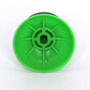 Replacement 3D Analog Top Cover Shell Thumb Stick Cap for PS5 Controller - Green and Grey 02