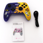 Splatoon Exclusive Wireless Gamepad Controller WakeUp with NFC for Switch/Switch lite/Switch OLED Blue 03