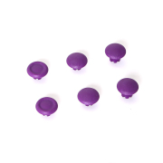 6x Analog Gamepads Rockers Cap Cover Handle Button Grip Part Replacement for PS5 Edge Controller Purple