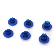 6x Analog Gamepads Rockers Cap Cover Handle Button Grip Part Replacement for PS5 Edge Controller Deep Blue 02
