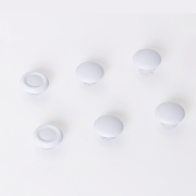 6x Analog Gamepads Rockers Cap Cover Handle Button Grip Part Replacement for PS5 Edge Controller White