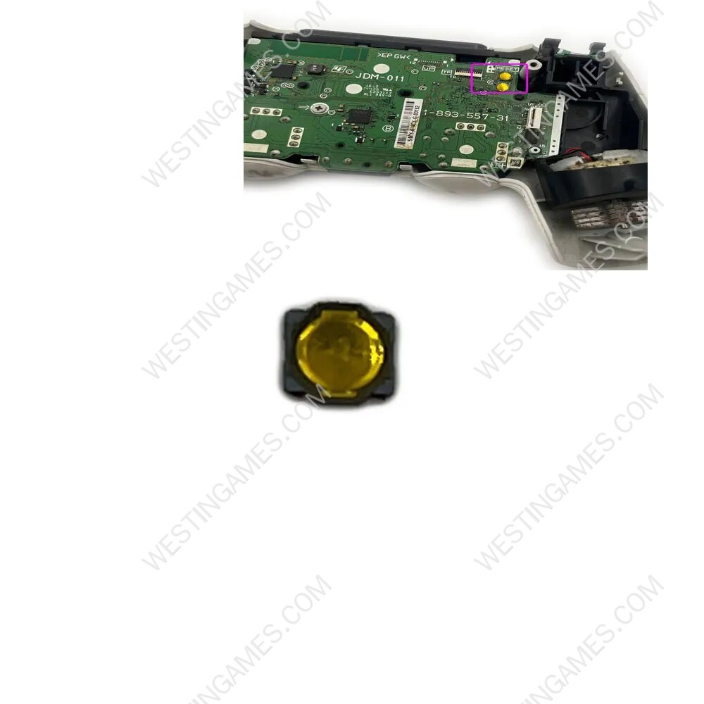 Original Reset Contact On Off Power Switch Pas Key Buttons for PS4 PS5 Switch 3DS XL