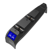 Game Controller Top Dual Seat Charging Dock With LED Light PG-P5S016 for Ps5 Slim Host