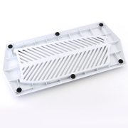 Plastic Vertical Stand Cooling Bracket Base Holder for PS5 Slim HUD Console - White 02