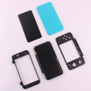 Housing Top and Bottom Shell Case 5PCS Set Replacement for NEW 2DS XL - Black 02