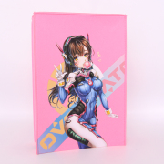 Pink Protective Dust Prevent Cover Sleeve for PS5 Console - Overwatch DVA 03