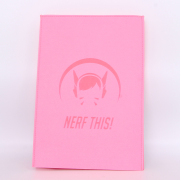 Pink Protective Dust Prevent Cover Sleeve for PS5 Console - Overwatch DVA 02