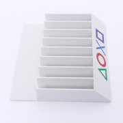 8in1 8 CD Game Disc Storage Seat Stand for PS4/PS5 White PS Logo 03