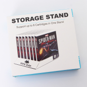 8in1 8 CD Game Disc Storage Seat Stand for PS4/PS5 White PS Logo 06