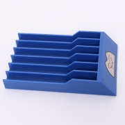 6 Game Disc Storage Seat Gamebox Stand for Switch oled and Switch Lite Blue Monster 03