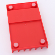 6 Game Disc Storage Seat Gamebox Stand for Switch oled and Switch Lite Red Mario M 05