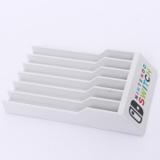6 Game Disc Storage Seat Gamebox Stand for Switch oled and Switch Lite White Switch LOGO 03