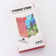 6 Game Disc Storage Seat Gamebox Stand for Switch oled and Switch Lite White Switch LOGO 06