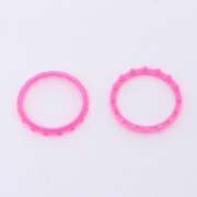 Analog Thumbstick Accent Rings Replacement Parts For PS5 Controller - Pink