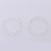 Analog Thumbstick Accent Rings Replacement Parts For PS5 Controller - luminous