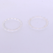 Analog Thumbstick Accent Rings Replacement Parts For PS5 Controller - luminous 02