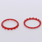 Analog Thumbstick Accent Rings Replacement Parts For PS5 Controller - Maroon 02