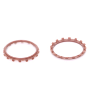 Analog Thumbstick Accent Rings Replacement Parts For PS5 Controller - Brown 02