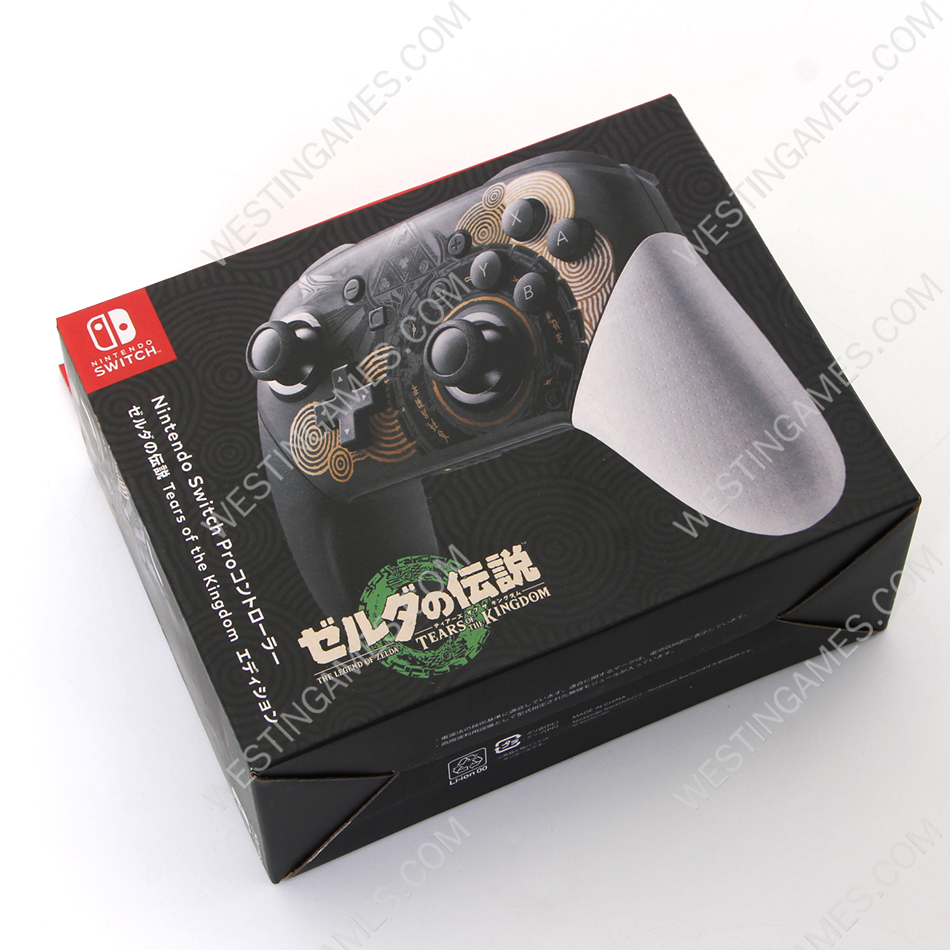 Pro Bluetooth Wireless Handheld Controller Complete Function with HD Vibration for Switch Console - Tears of the Kingdom