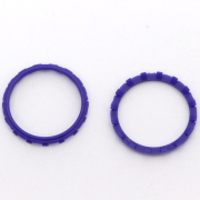 Analog Thumbstick Accent Rings Replacement Parts For PS5 Controller - Deep Purple