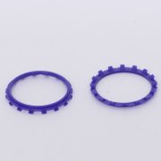 Analog Thumbstick Accent Rings Replacement Parts For PS5 Controller - Deep Purple 02