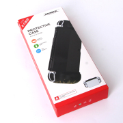 Anti-slip TPU Protective Case Back Cover Fit TNS-1186 for Switch OLED Game Console - Black 05