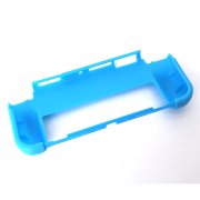 Anti-slip TPU Protective Case Back Cover Fit TNS-1186 for Switch OLED Game Console - Blue